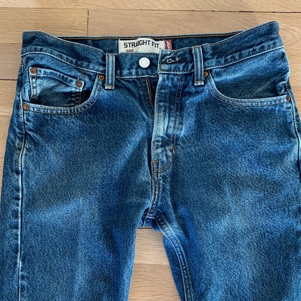 Levi's Men’s 505 Classic Straight Fit Denim Jeans- 31 x 30- nice condition!